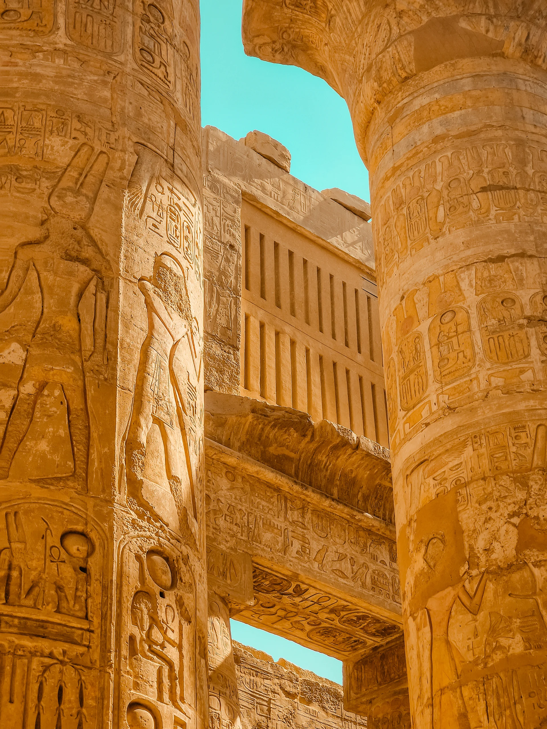 Columnas del Templo de Luxor
