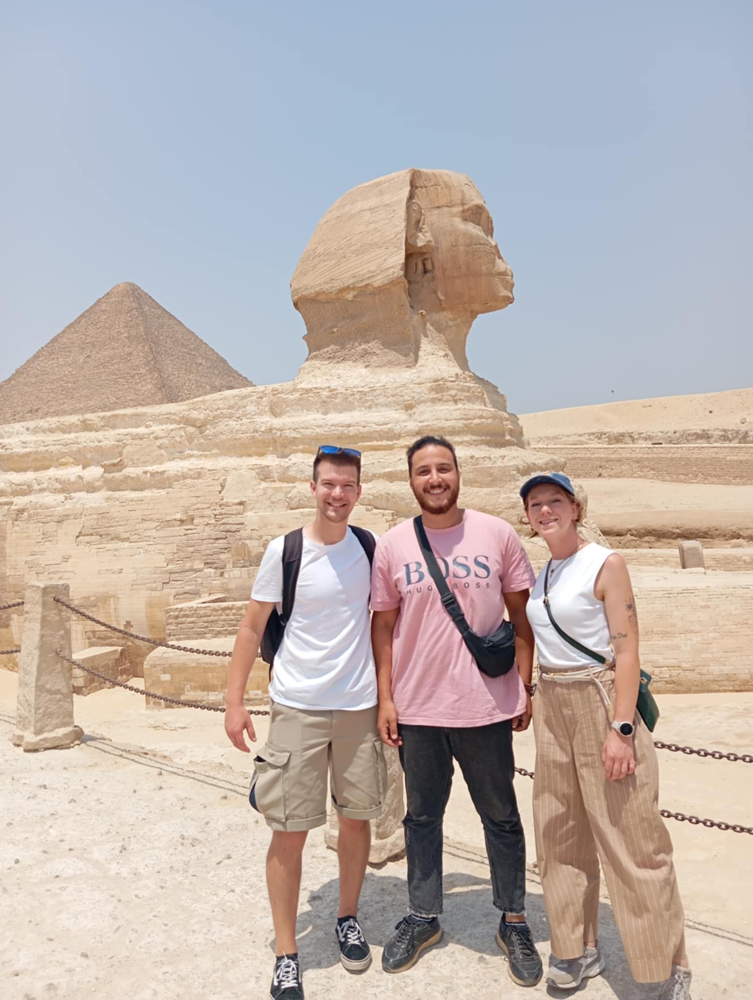 Hazem organizando viajes en Egipto